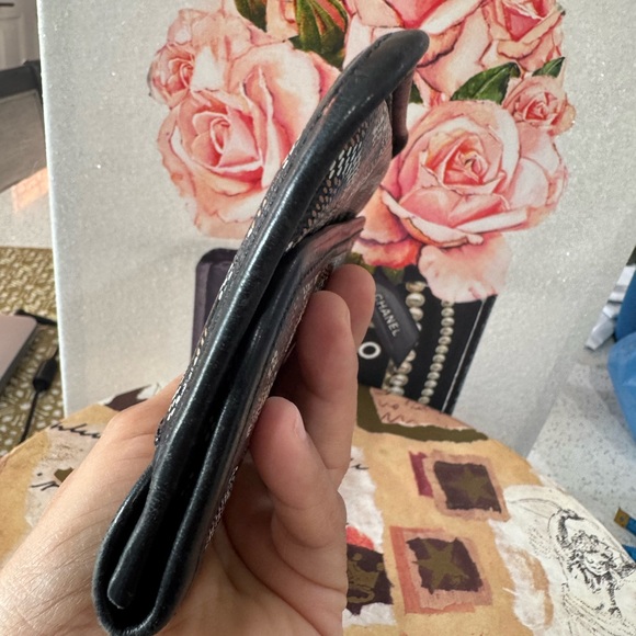 🖤🤎Goyard St. Louis Pouch Wallet - Black & Brown Goyardine - Picture 13 of 17